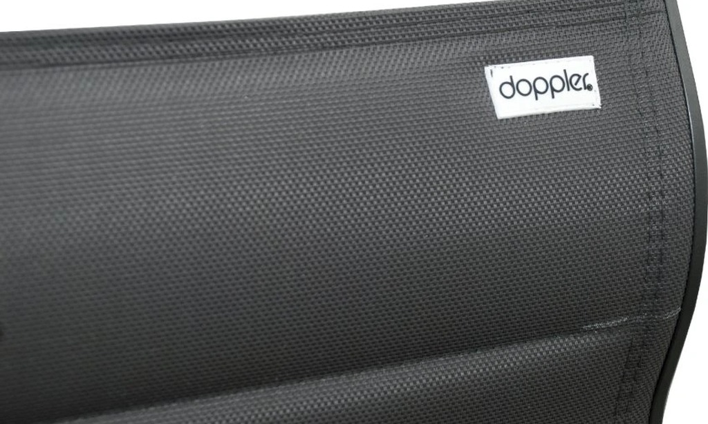 Detail ergonomické opěrky stohovatelného zahradního křesla MIAMI od značky Doppler